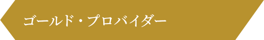 ゴールド・プロバイダー