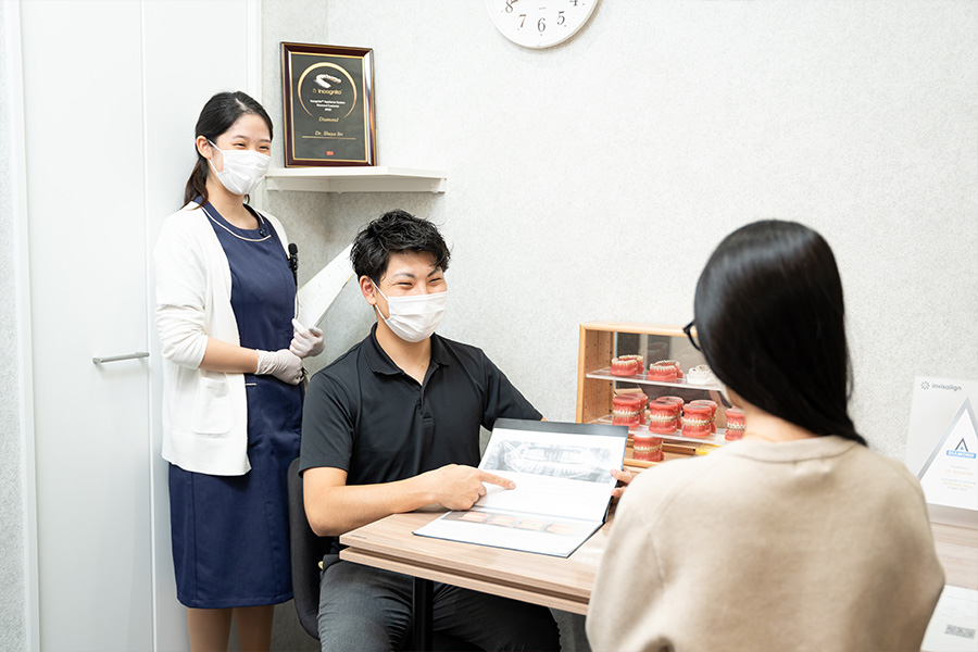 患者様のご希望に合わせた治療方法をご提案します